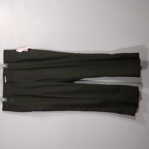 NWT Dress Barn Olive Green Dress pants size 16W